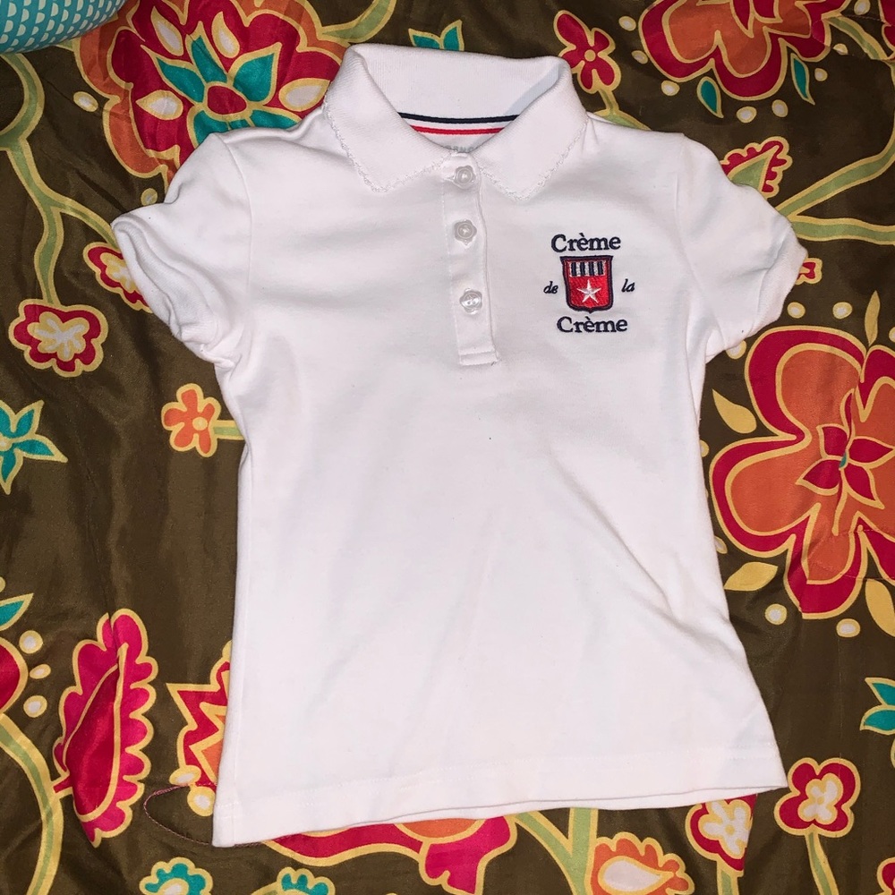 Creme De La Creme Uniform Polo Shirt
